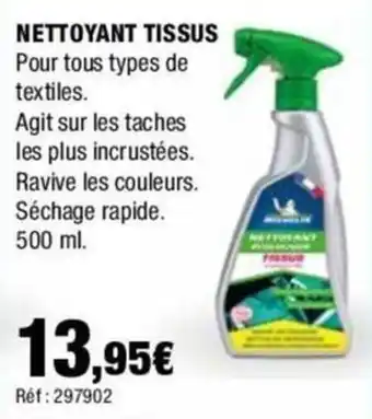 Autobacs NETTOYANT TISSUS offre