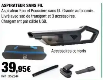 Autobacs ASPIRATEUR SANS FIL offre