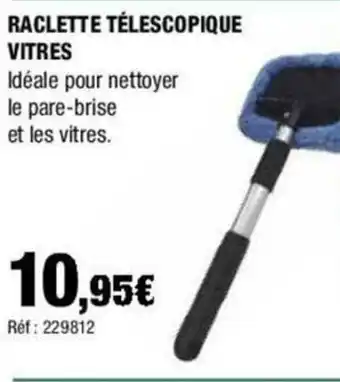 Autobacs RACLETTE TÉLESCOPIQUE VITRES offre
