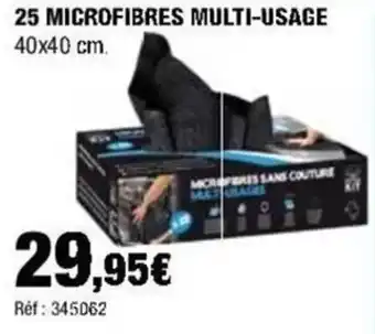 Autobacs 25 MICROFIBRES MULTI-USAGE offre