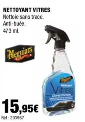Autobacs NETTOYANT VITRES offre