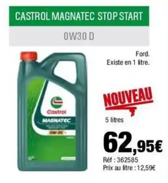 Autobacs CASTROL MAGNATEC STOP START 0W30 D offre