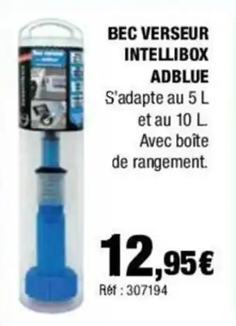Autobacs BEC VERSEUR INTELLIBOX ADBLUE offre