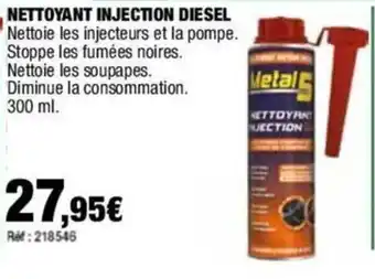 Autobacs NETTOYANT INJECTION DIESEL offre