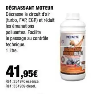 Autobacs DÉCRASSANT MOTEUR offre