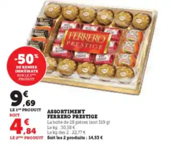 Hyper U ASSORTIMENT SOIT FERRERO PRESTIGE offre