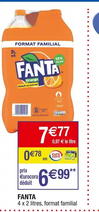 Cora x Carrefour Fanta fanta offre