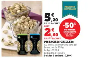 PISTACHES GRILLEES