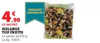 Hyper U MELANGE TOP FRUITS offre