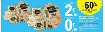 E.Leclerc MINI PAVÉ D'AFFINOIS L'ORIGINAL X6 31% MAT. GR offre