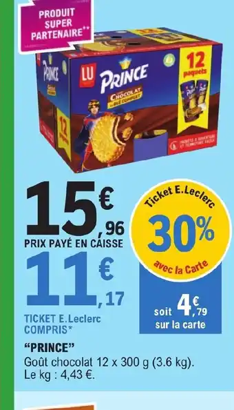E.Leclerc "PRINCE offre