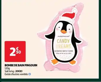 BOMBE DE BAIN PINGOUIN 120g