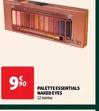 Auchan PALETTE ESSENTIALS NAKED EYES offre
