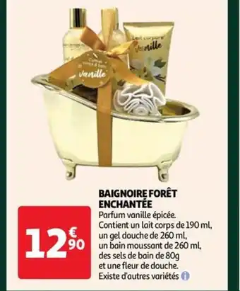 Auchan BAIGNOIRE FORÊT ENCHANTÉE offre