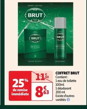 Auchan COFFRET BRUT offre