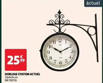 Auchan HORLOGE STATION ACTUEL offre