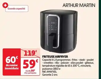 Auchan FRITEUSE AIRFRYER offre