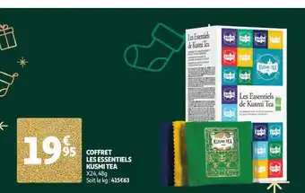 COFFRET LES ESSENTIELS KUSMI TEA