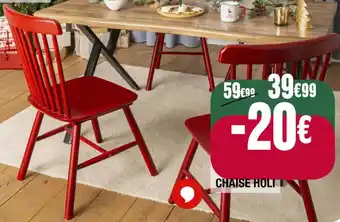 La Foir'Fouille CHAISE HOLI offre