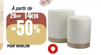 La Foir'Fouille POUF MARLON offre