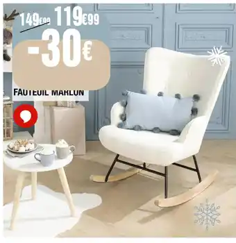 La Foir'Fouille FAUTEUIL MAKLUN offre