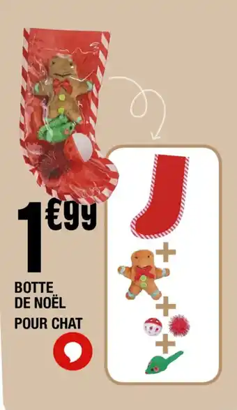 La Foir'Fouille BOTTE DE NOËL POUR CHAT offre