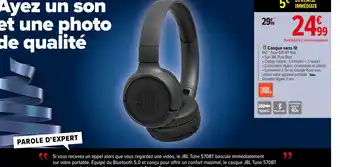 Carrefour i Casque sans fil offre