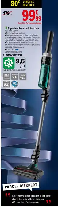 Carrefour i Aspirateur balai multifonction offre