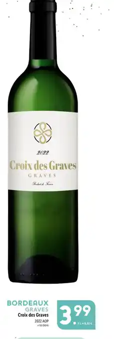 Lidl BORDEAUX GRAVES Croix des Graves 2022 AOP offre
