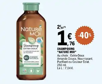 E.Leclerc SHAMPOOING "NATURÉ MOI" offre