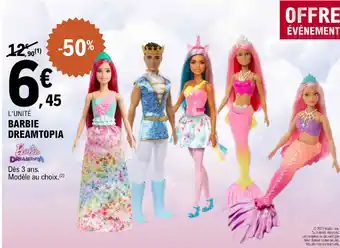 E.Leclerc BARBIE DREAMTOPIA offre