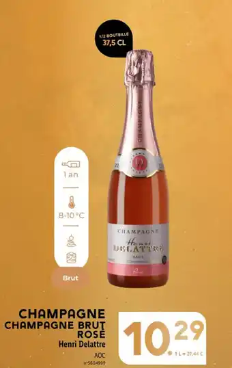 Lidl CHAMPAGNE BRUT ROSE offre