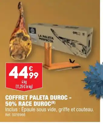 ALDI COFFRET PALETA DUROC 50% RACE DUROC(B) offre