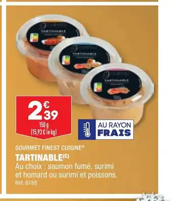ALDI TARTINABLE offre