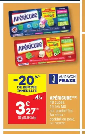 ALDI APÉRICUBE offre