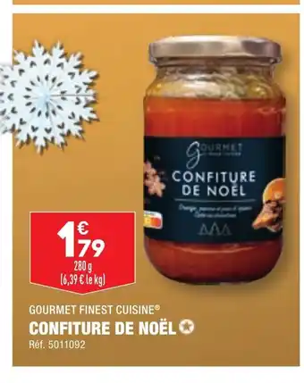 ALDI CONFITURE DE NOEL offre