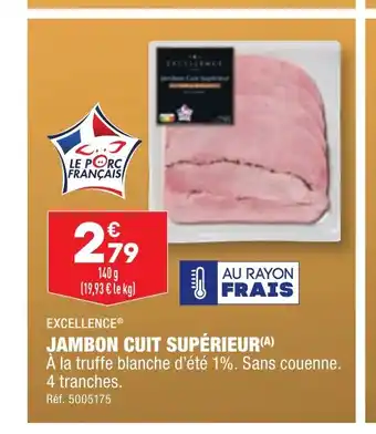 ALDI JAMBON CUIT SUPÉRIEUR offre
