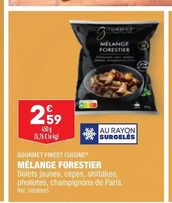 ALDI MÉLANGE FORESTIER offre