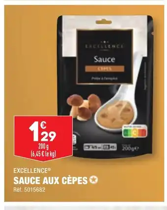 ALDI SAUCE AUX CÈPES offre