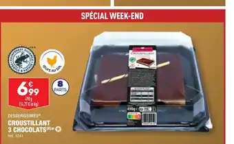 ALDI CROUSTILLANT 3 CHOCOLATS offre