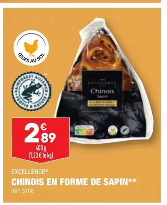 ALDI CHINOIS EN FORME DE SAPIN** offre