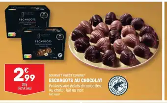 ALDI ESCARGOTS AU CHOCOLATS offre