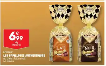 ALDI LES PAPILLOTES AUTHENTIQUES offre