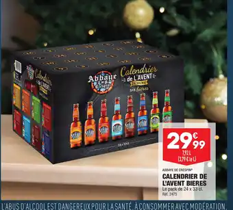 ALDI CALENDRIER DE L'AVENT BIERES offre