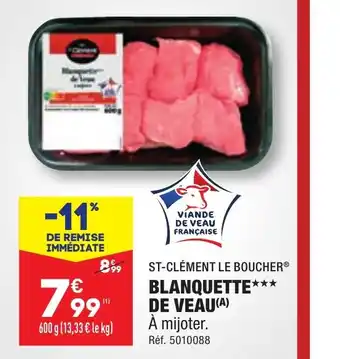 ALDI BLANQUETTE DE VEAU offre