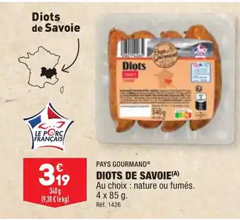 ALDI DIOTS DE SAVOIE offre
