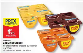 ALDI CRÈME DESSERT offre
