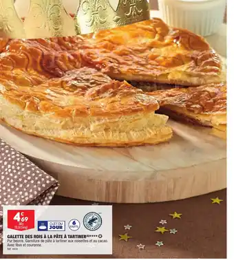 ALDI GALETTE DES ROIS À LA PÂTE À TARTINER offre