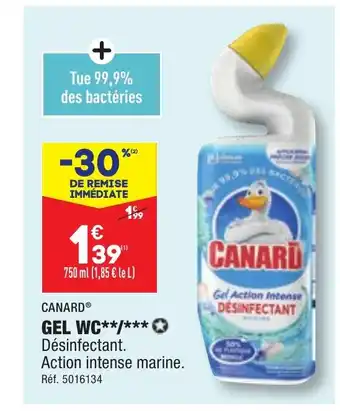 ALDI GEL WC offre