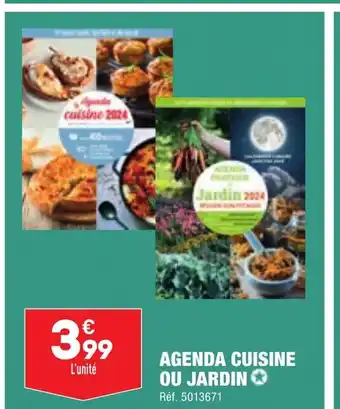 ALDI AGENDA CUISINE offre